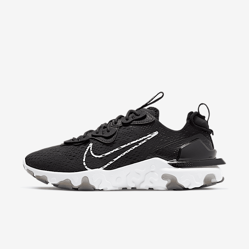 nike react vision grey red