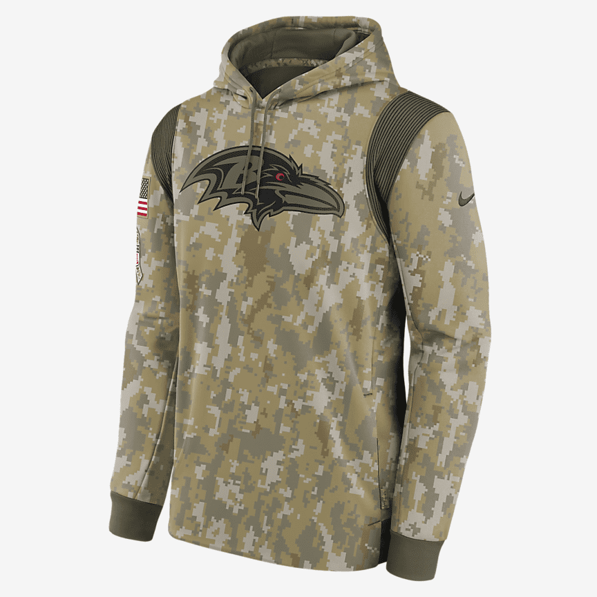 baltimore ravens therma hoodie