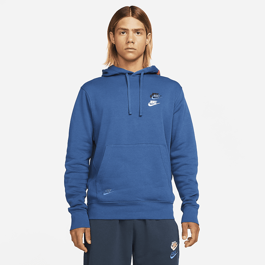 Sudadera con gorro sin cierre de tejido Fleece para hombre Nike Sportswear  Sport Essentials+. Nike.com