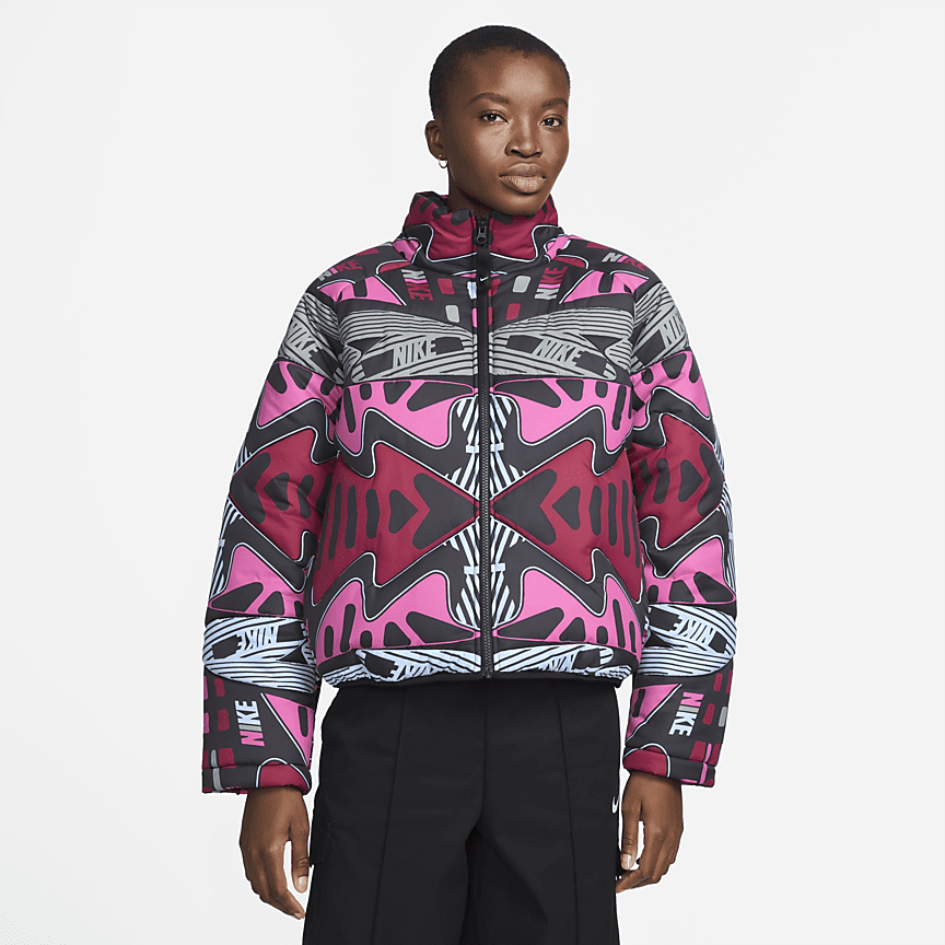 nike tropical print jacket