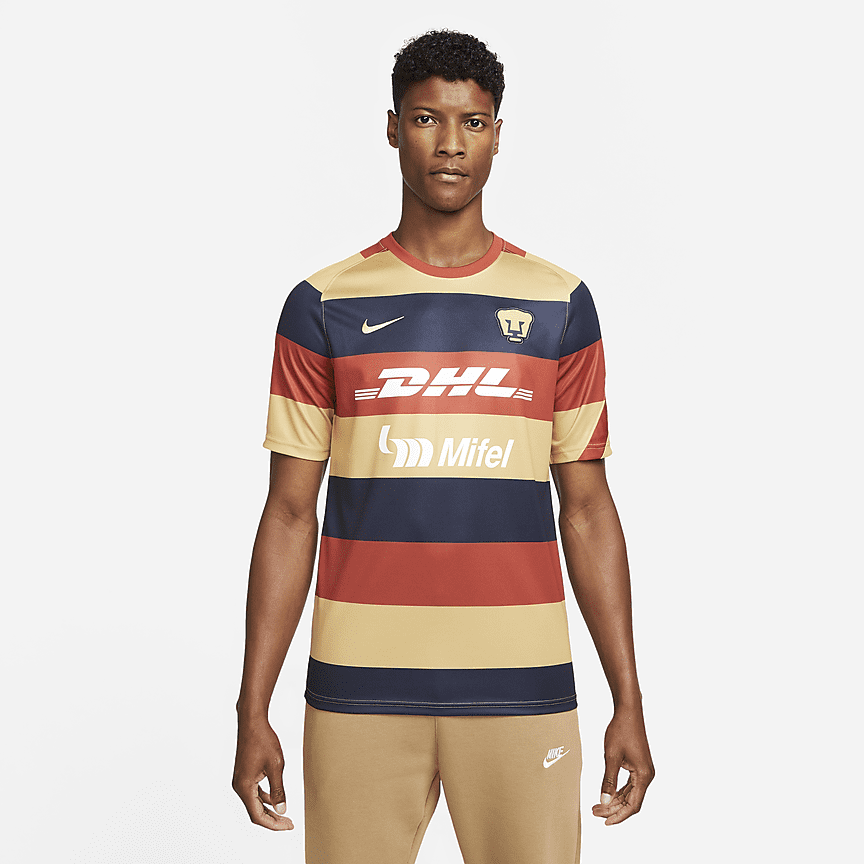 Jersey de fútbol Nike Dri-FIT de Pumas UNAM visitante 2021/22 Stadium para  hombre. Nike.com