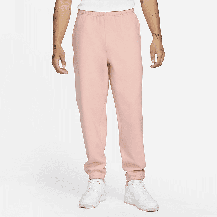 salmon nike sweatpants