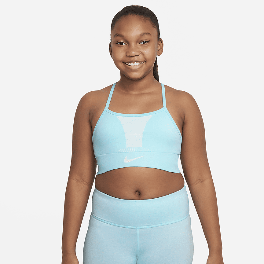 nike pro sports bra size chart