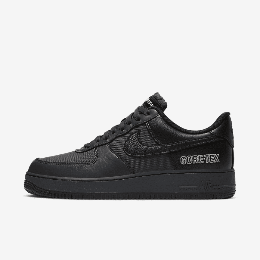 nike air force 1 met zwart logo