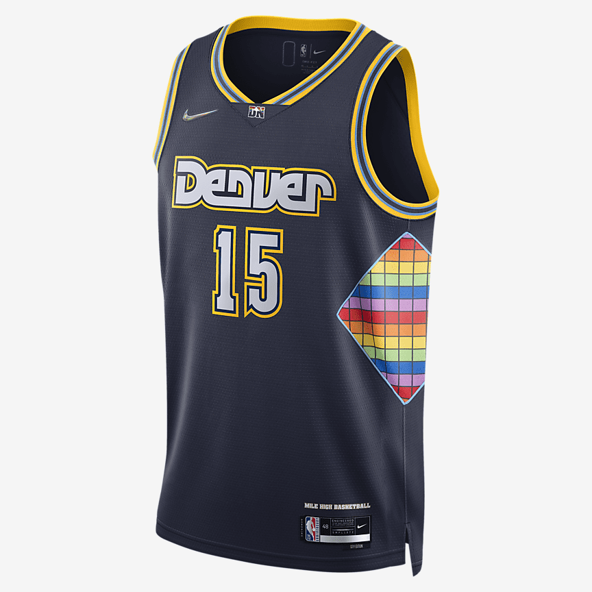 Nikola Jokić Nuggets Icon Edition 2020 Camiseta Nike de la NBA Swingman.  Nike ES