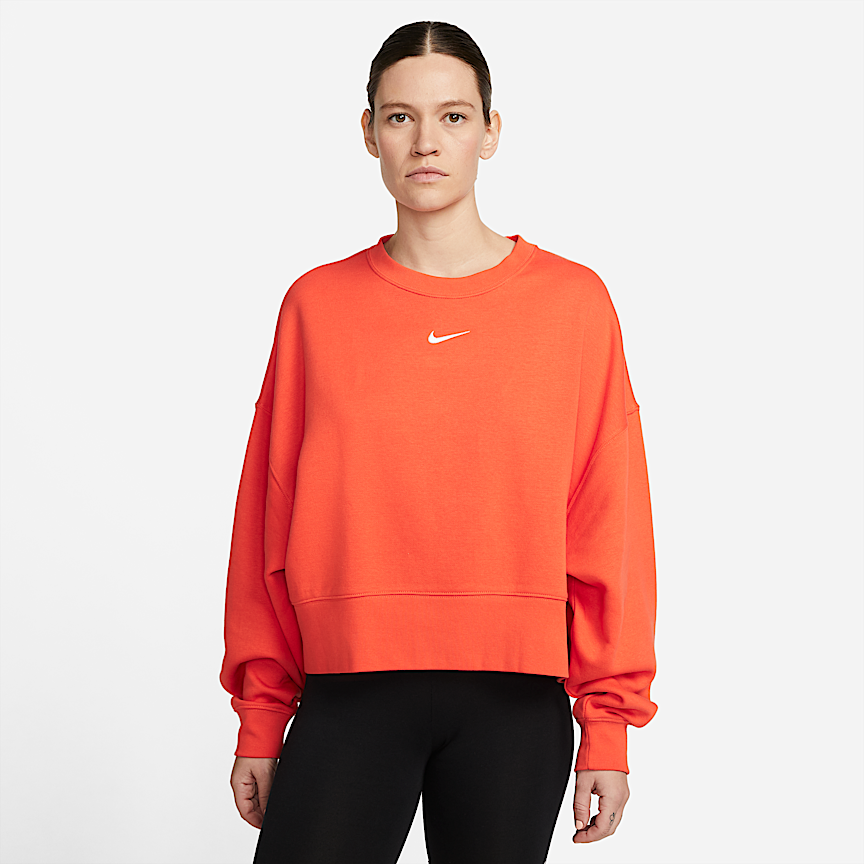 Sudadera de tejido Fleece con gorro y cierre completo oversized para mujer  Nike Air. Nike.com