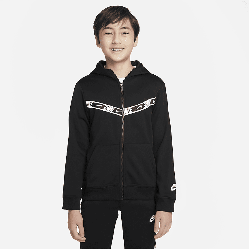 Nike Sportswear Tech Fleece Sudadera con capucha y cremallera completa  cepillada - Niño. Nike ES