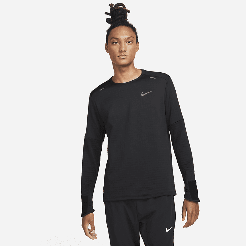 Maglia da running con zip a 1/4 Nike Therma-FIT Repel - Uomo. Nike IT