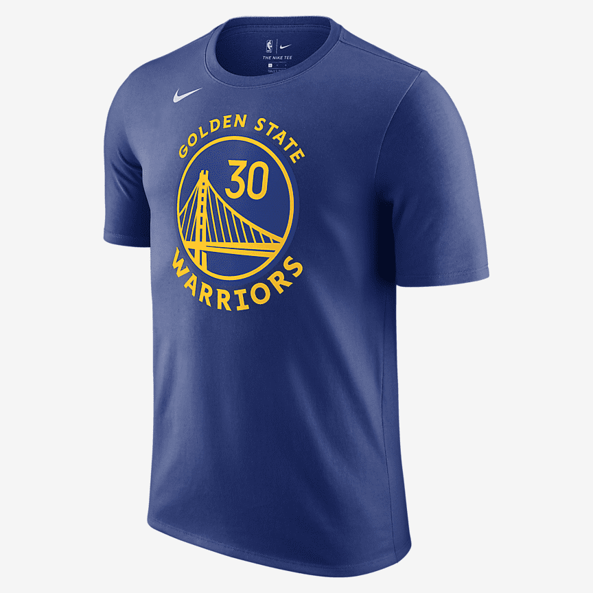 Playera Nike NBA para hombre Golden State Warriors Courtside. Nike.com