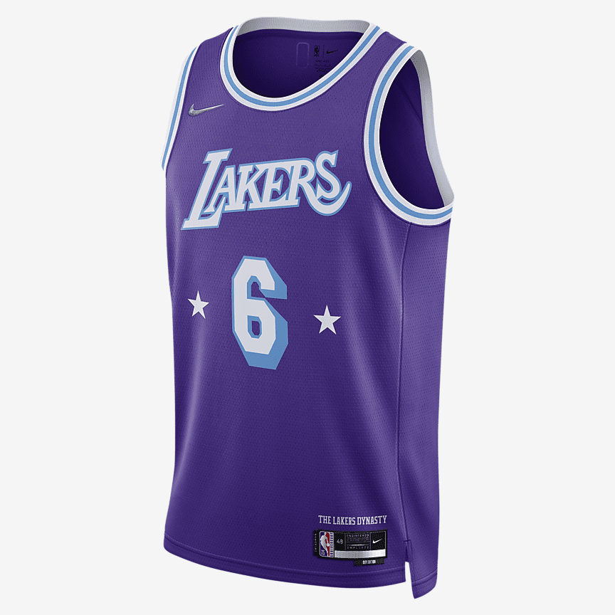 Anthony Davis Lakers Nike NBA Swingman Jersey. Nike GB