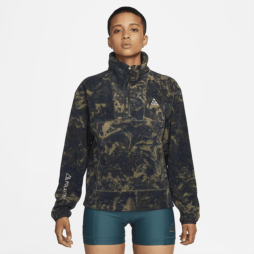 nike metallic pullover