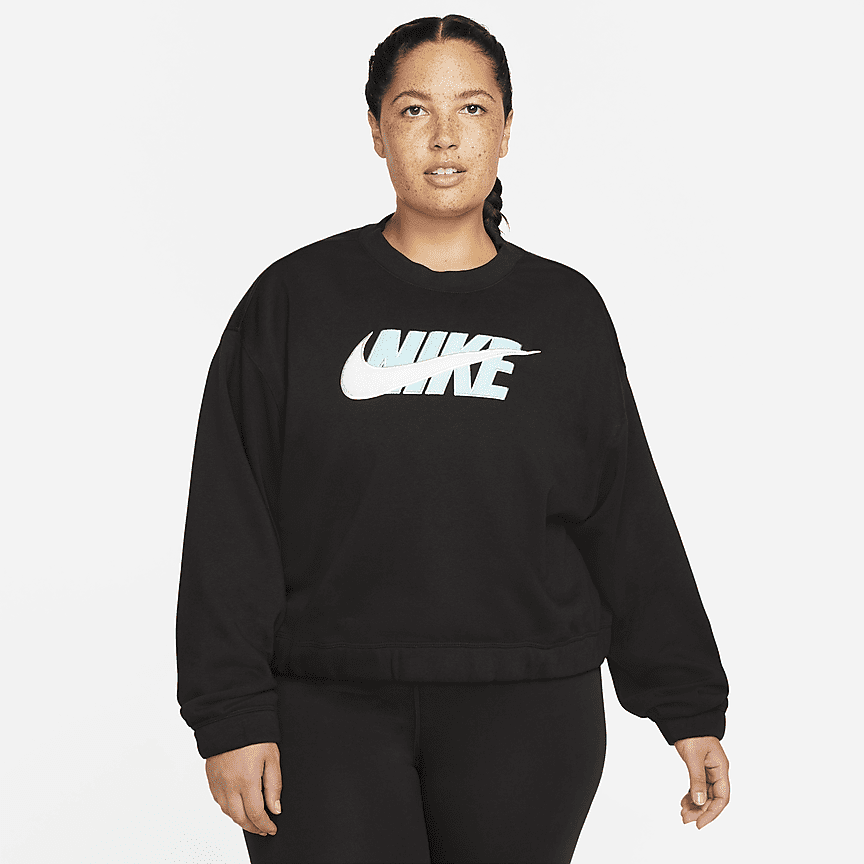 Sudadera de cuello redondo para mujer Nike Sportswear (talla grande). Nike .com