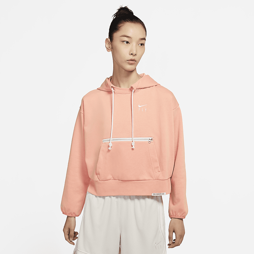 nike swoosh crop crew sweatshirt