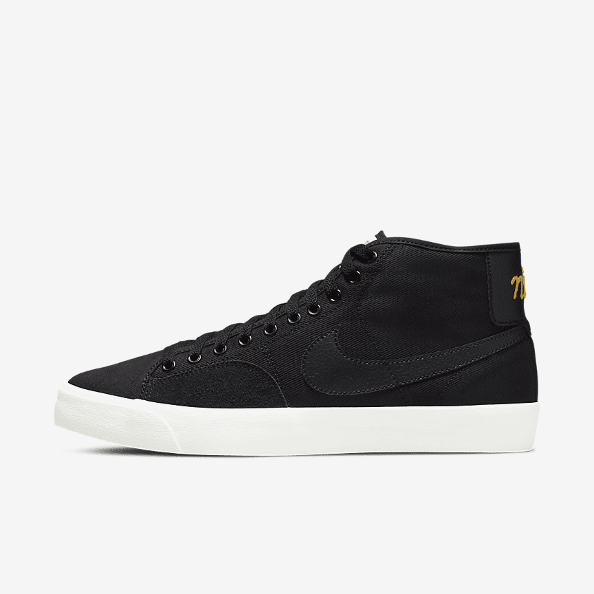 nike nyjah black and white