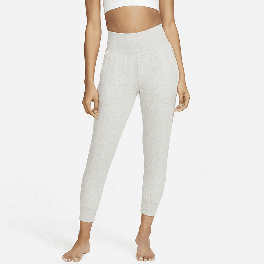 Pants de 7/8 de tejido Fleece para mujer Nike Yoga. Nike.com