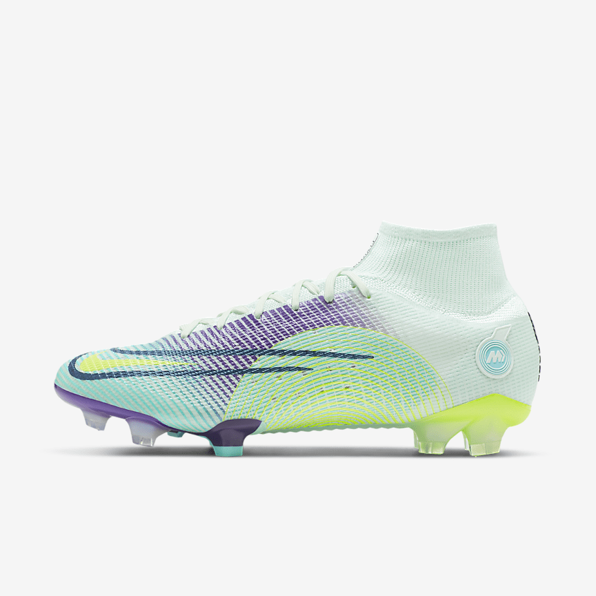 Nike Mercurial Superfly 8 Elite KM FG Firm-Ground Soccer Cleats 