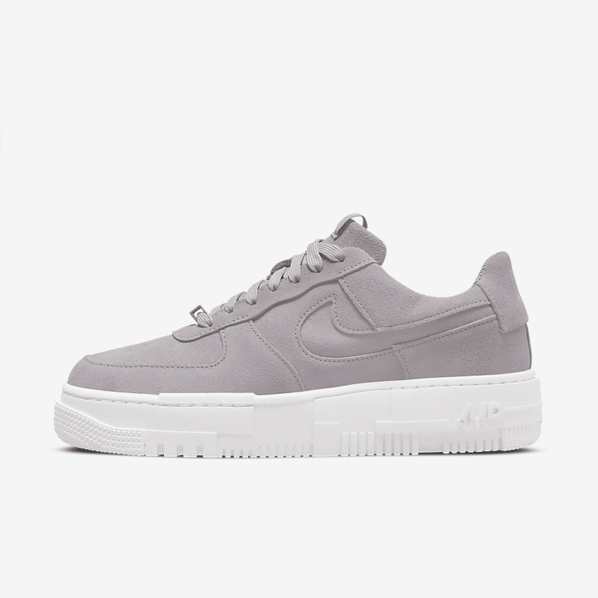Nike Air Force 1 Pixel grigie e bianche | AW LAB