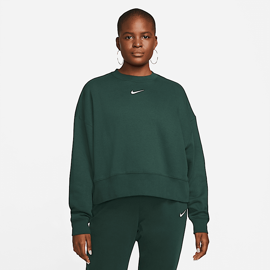 nike womens crew neck jumper