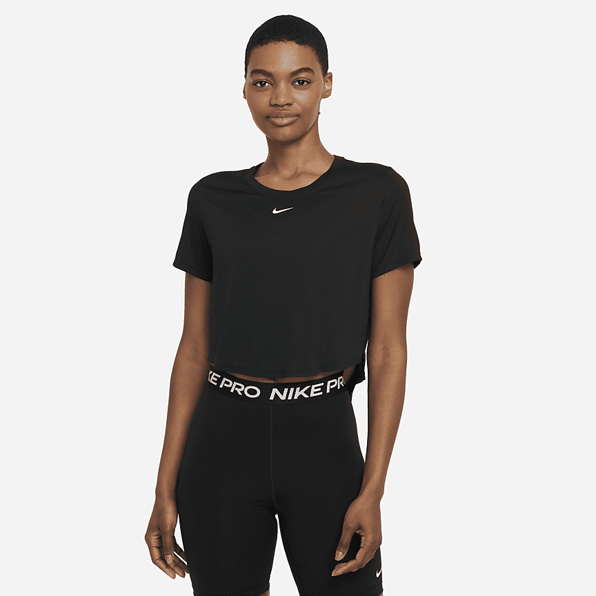 Nike Dri-FIT One Luxe Women's Twist Standard Fit Short-Sleeve Top 