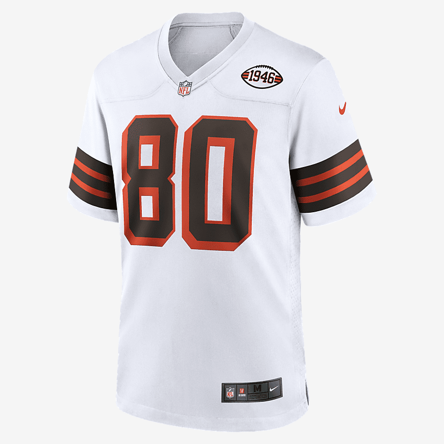 2012-13 CLEVELAND BROWNS RICHARDSON #33 AUTHENTIC NIKE JERSEY (AWAY) L