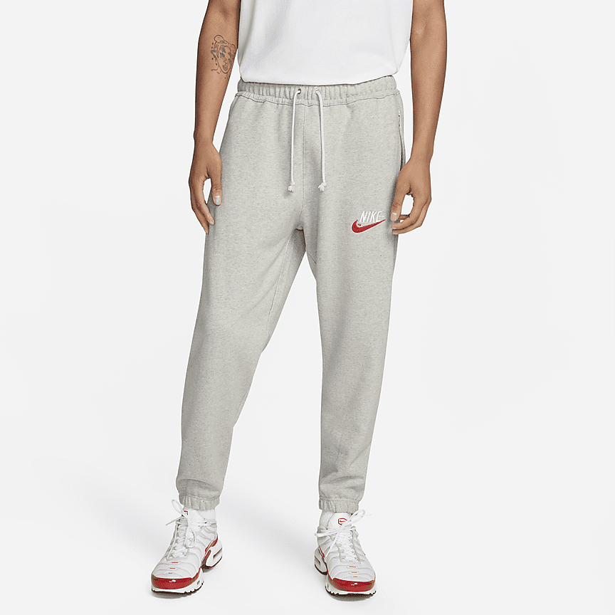 Pantalones de tejido Fleece para hombre Nike Solo Swoosh. Nike.com