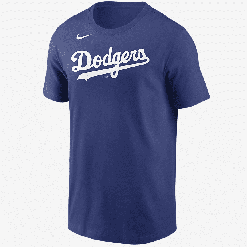 Playera para hombre Nike Color Bar (MLB Los Angeles Dodgers). Nike.com