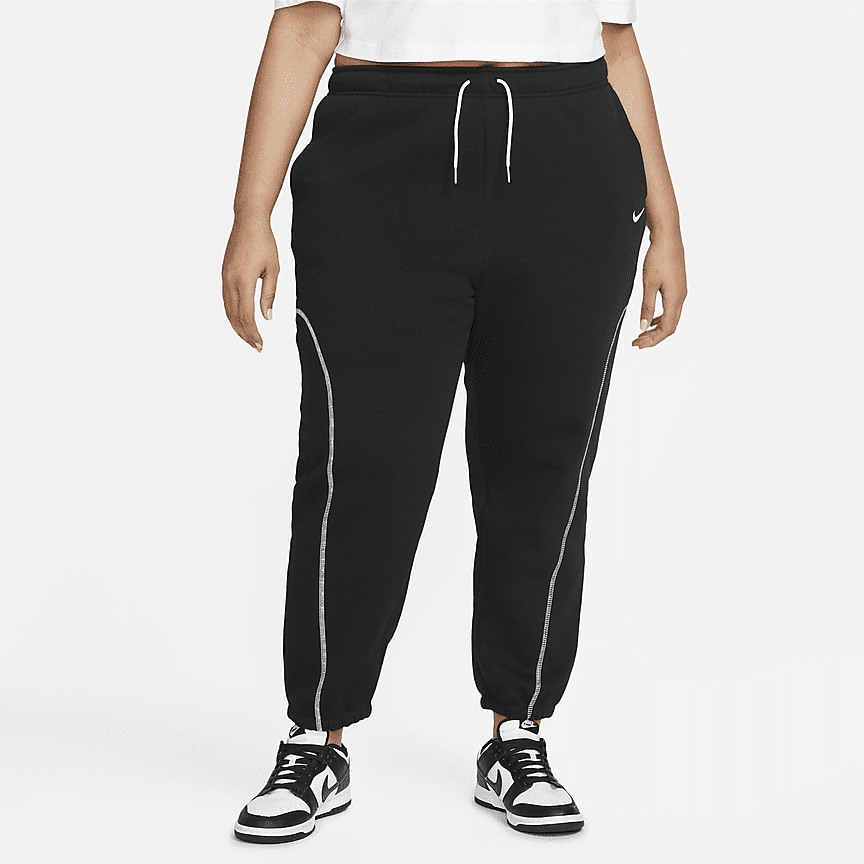 Joggers de tejido Fleece oversized para mujer Nike Sportswea. Nike.com