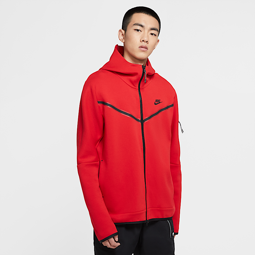 Felpa con cappuccio e zip a tutta lunghezza Nike Sportswear Tech Fleece –  Uomo. Nike CH