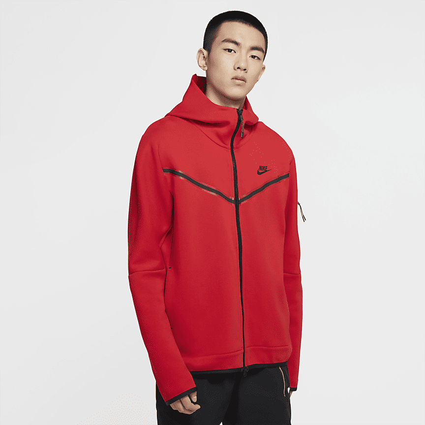 nike tech fleece grey hoodie