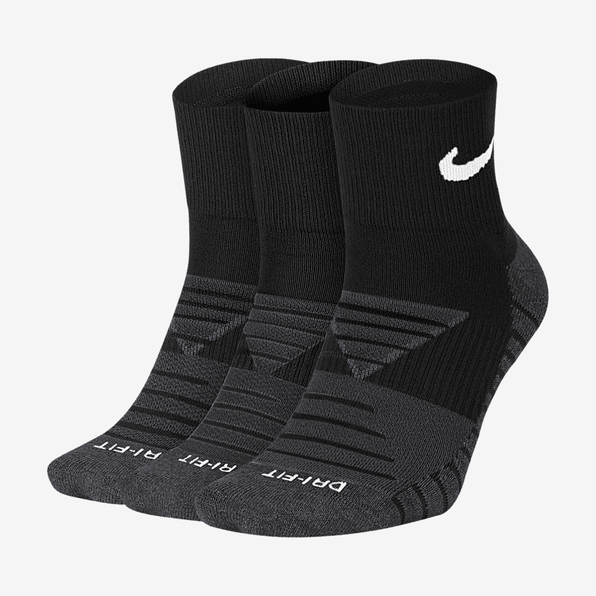 Nike Everyday Lightweight Training Ankle Socks (3 Pairs). Nike SI