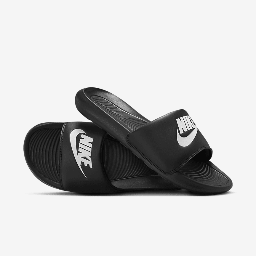 all black adidas slippers