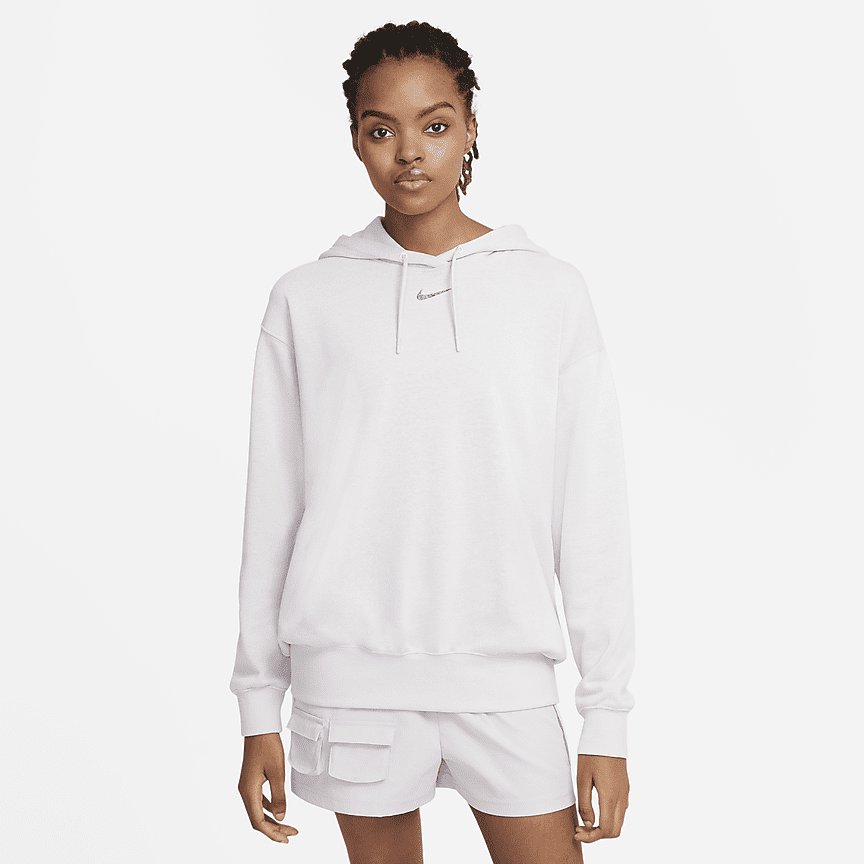 nike teddy fleece hoodie