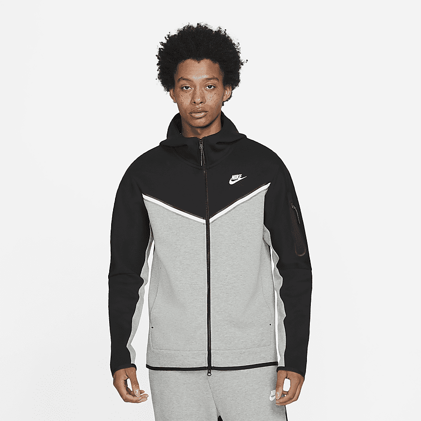 nike tech fleece windrunner schwarz