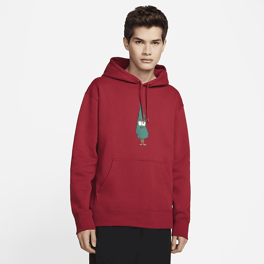 nike sb burgundy hoodie