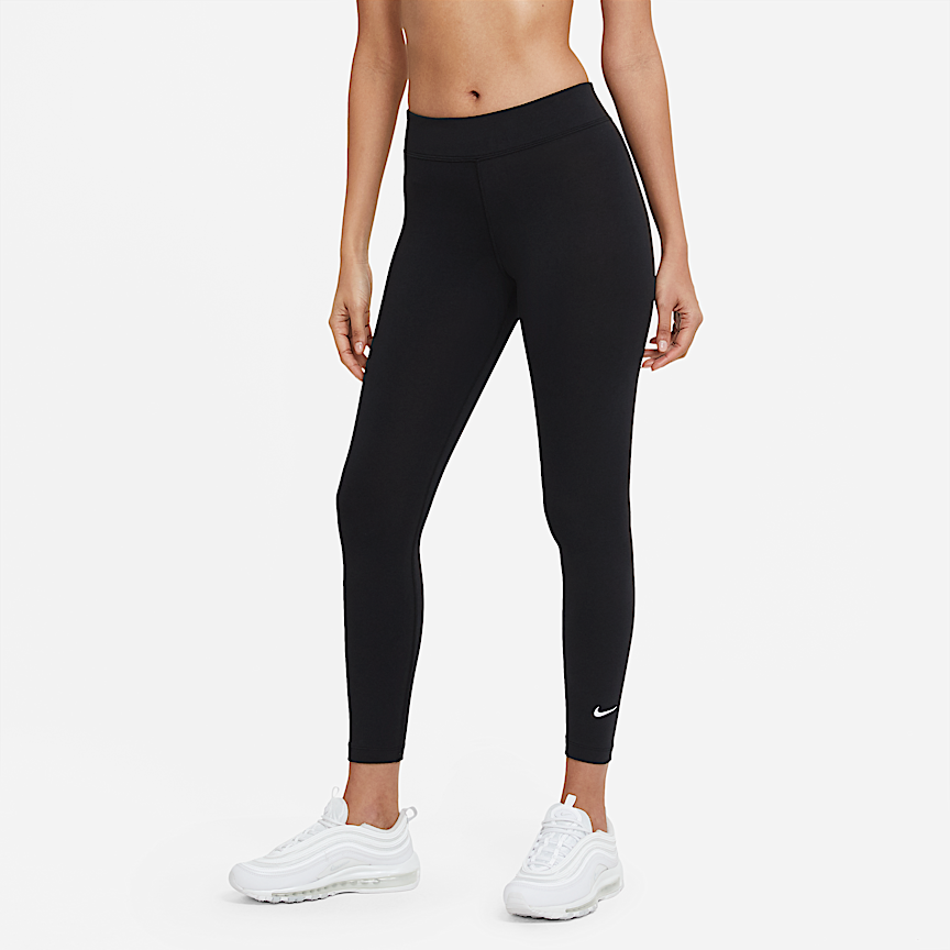 Nike Dri-FIT One Leggings mit mittelhohem Bund für Damen. Nike BE