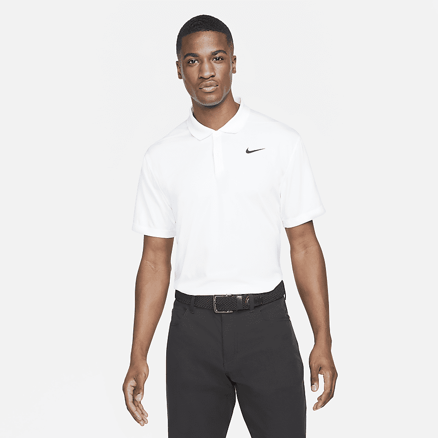 nike fit dry polo