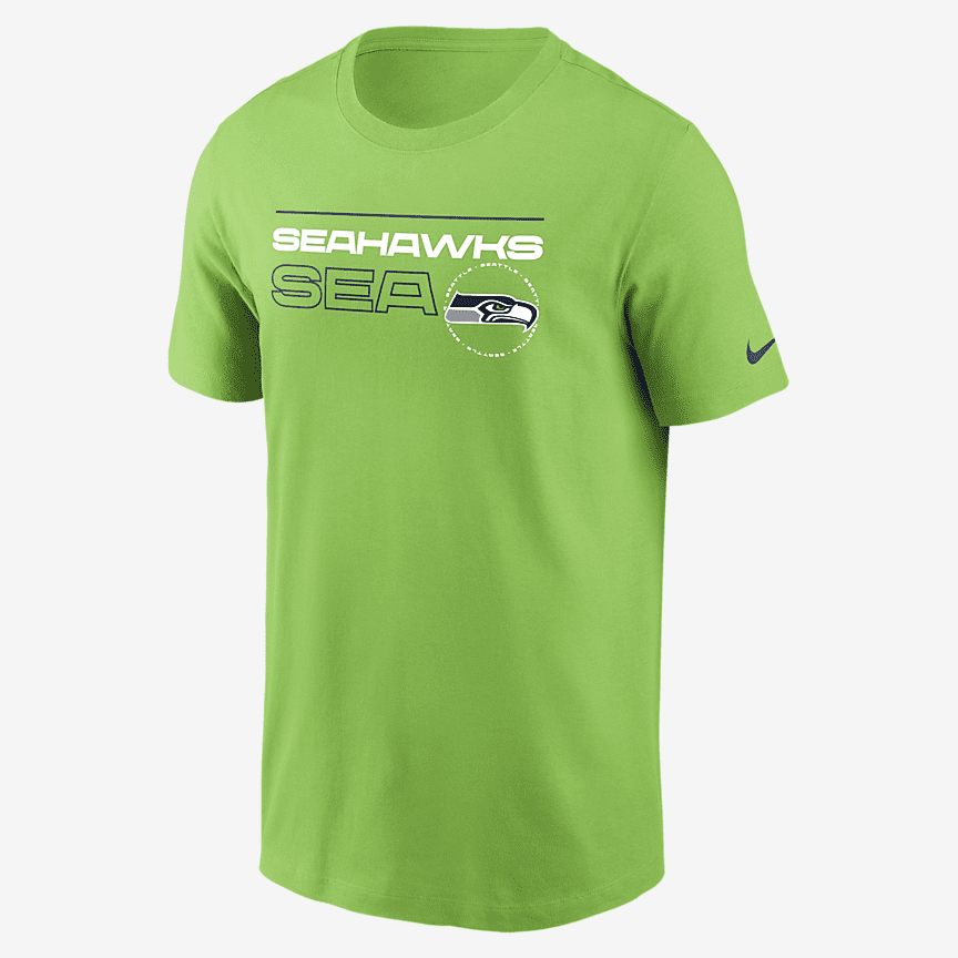 طلب قطع غيار من امريكا Nike Seattle Seahawks Customized Green Team Big Logo Number Vapor Untouchable Limited Jersey شاي