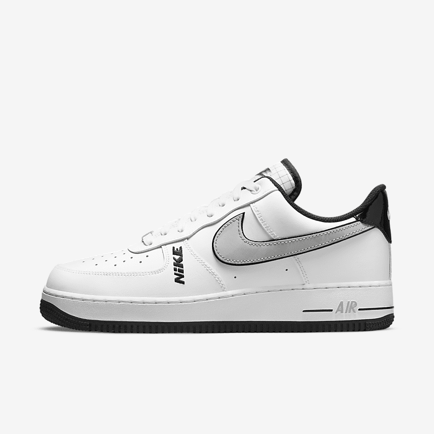 nike air force 1 grijs wit