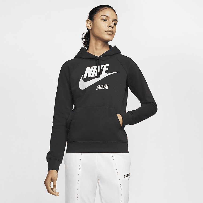Sudadera con capucha sin cierre de tejido Fleece para mujer Nike Sportswear  Essential. Nike.com