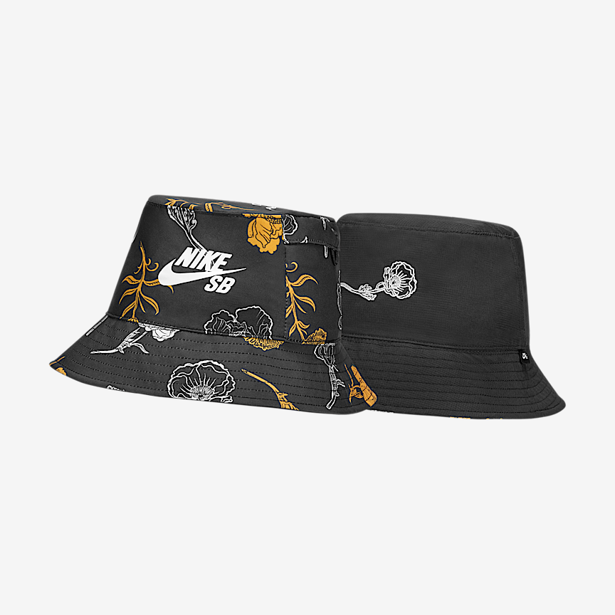 nike bucket hat with pocket