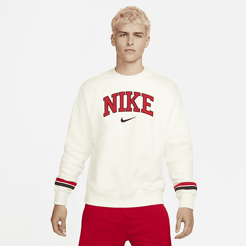 Nike Sportswear Sudadera de chándal de tejido Fleece retro - Hombre. Nike ES