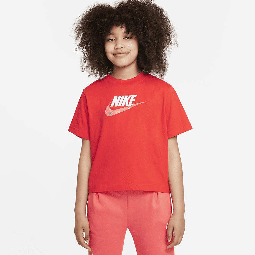 nike t shirt fille