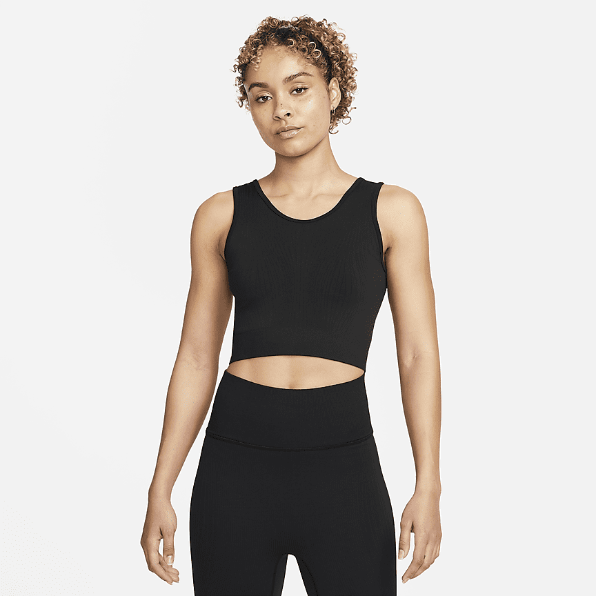 Nike Yoga Luxe Women's Infinalon Crop Top. Nike GB