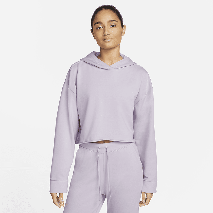 nike womens crop jumper