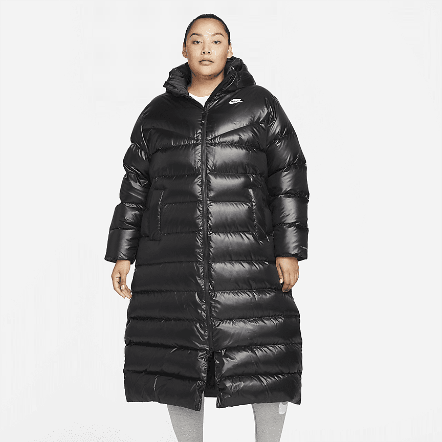 down jacket plus size womens