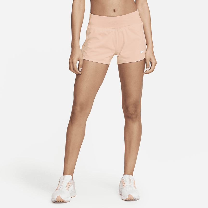 nike tan running shorts