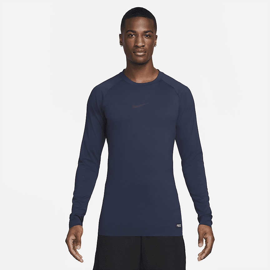 Playera de manga larga con corte ajustado para hombre Nike Pro Dri-FIT. Nike .com