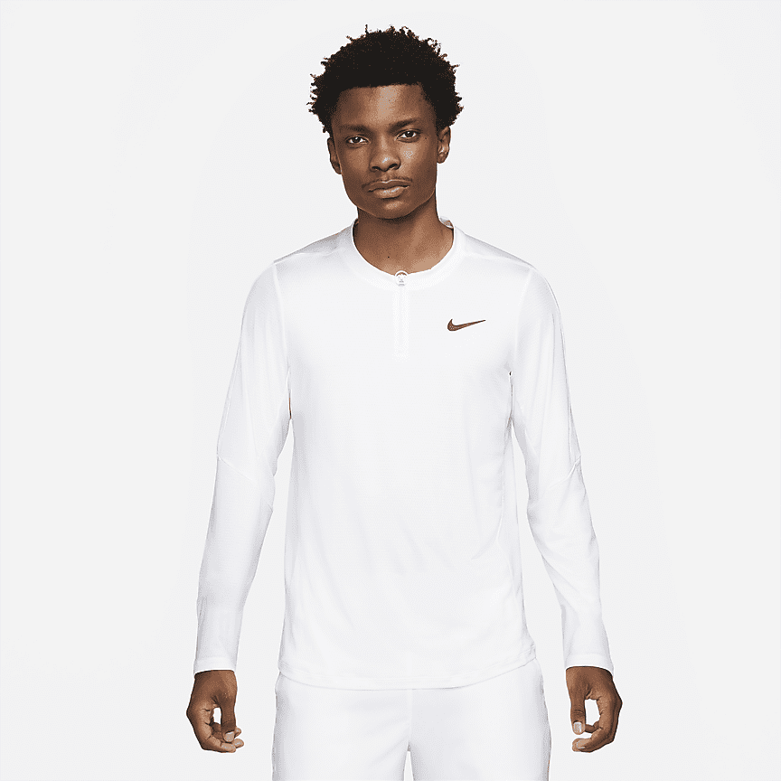 NikeCourt Dri-FIT Advantage Camiseta de tenis con media cremallera -  Hombre. Nike ES