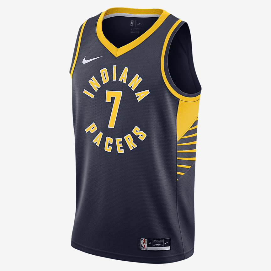 الحرق بالخشب Indiana Pacers City Edition Nike Dri-FIT NBA Swingman Jersey. Nike.com الحرق بالخشب