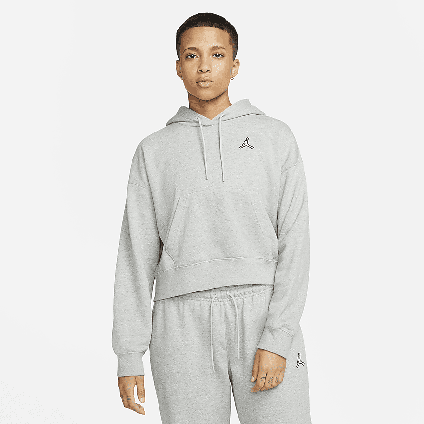 gray nike sweatpants and hoodie